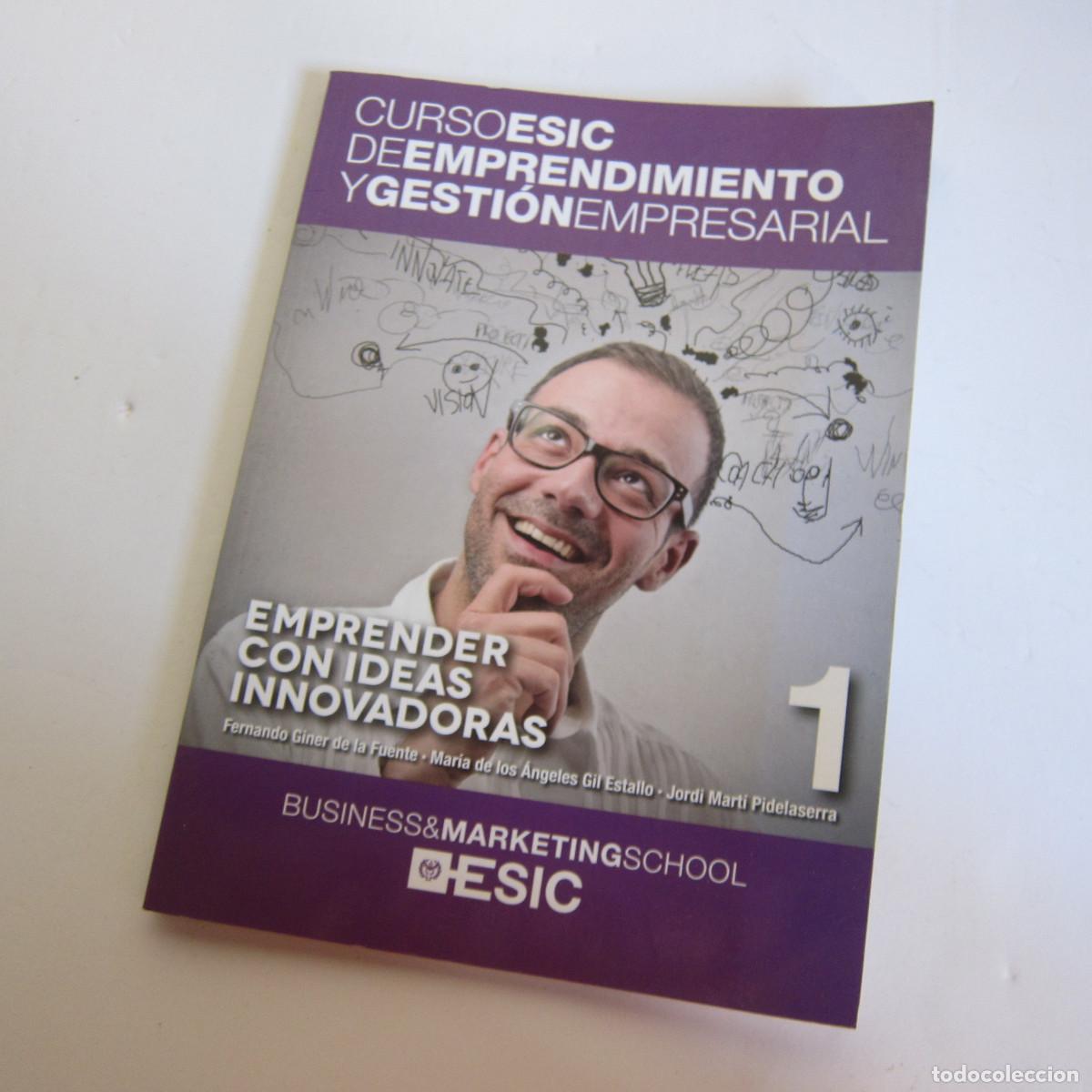 Libros de segunda mano: CURSO ESIC DE EMPRENDIMIENTO Y GESTION EMPRESARIAL (ESIC) MANUAL - Foto 1