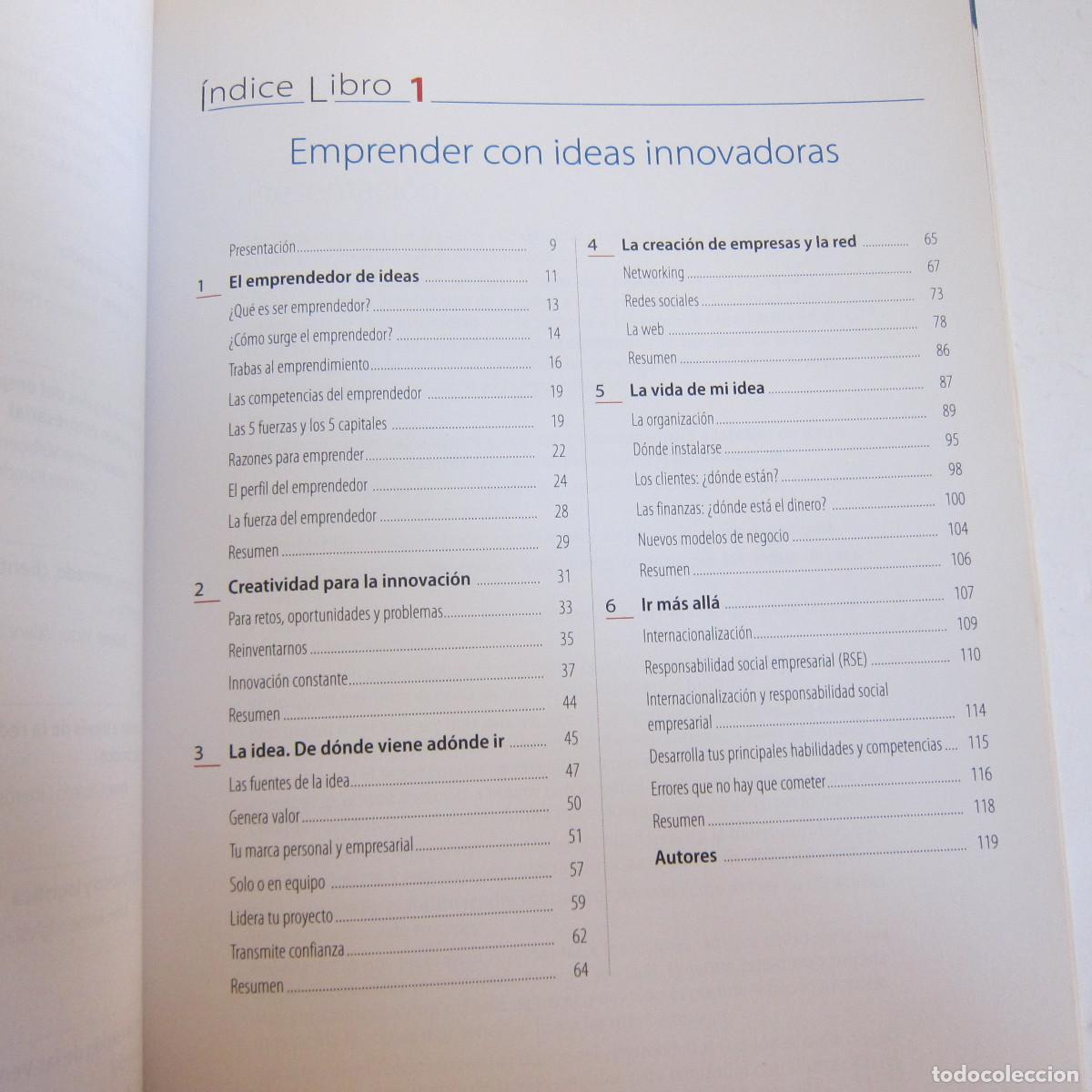 Libros de segunda mano: CURSO ESIC DE EMPRENDIMIENTO Y GESTION EMPRESARIAL (ESIC) MANUAL - Foto 7