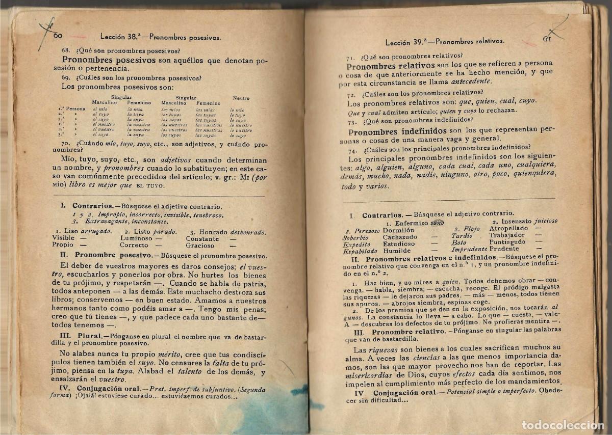Libros de segunda mano: LENGUA ESPA&Ntilde;OLA 1ER GRADO O CURSO ELEMENTAL EDICIONES BRU&Ntilde;O - Foto 7