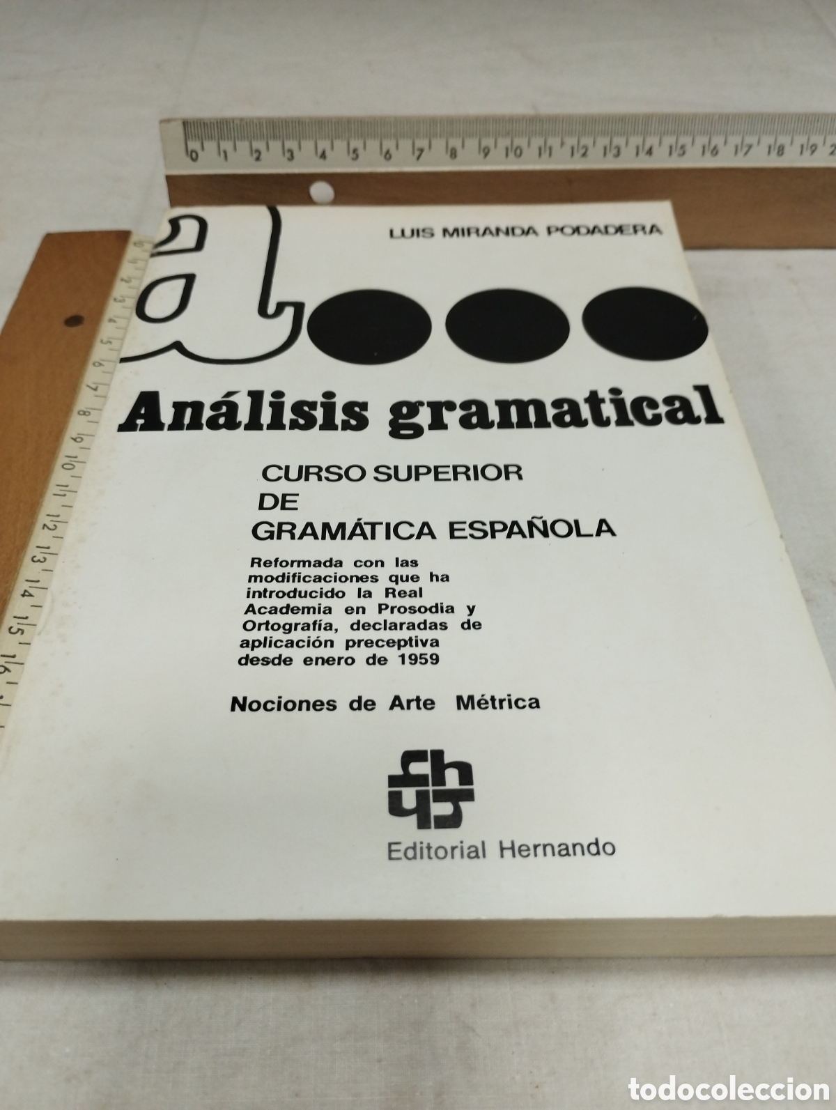 Libros de segunda mano: An&aacute;lisis gramatical. Luis Miranda, 1976 - Foto 1