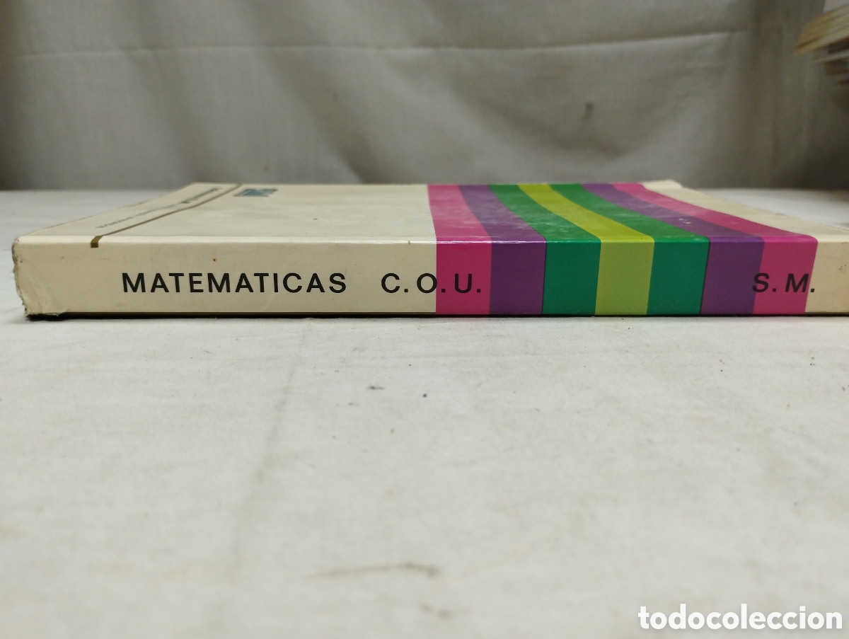 Libros de segunda mano: Matem&aacute;ticas C.O.U. Editorial SM, 1972 - Foto 3