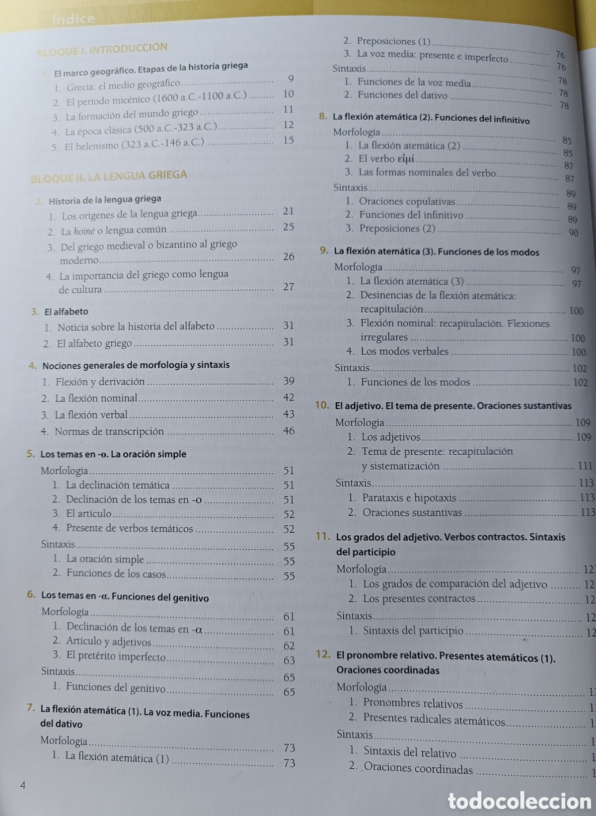 Libros de segunda mano: Griego 1 Bachillerato - Foto 5