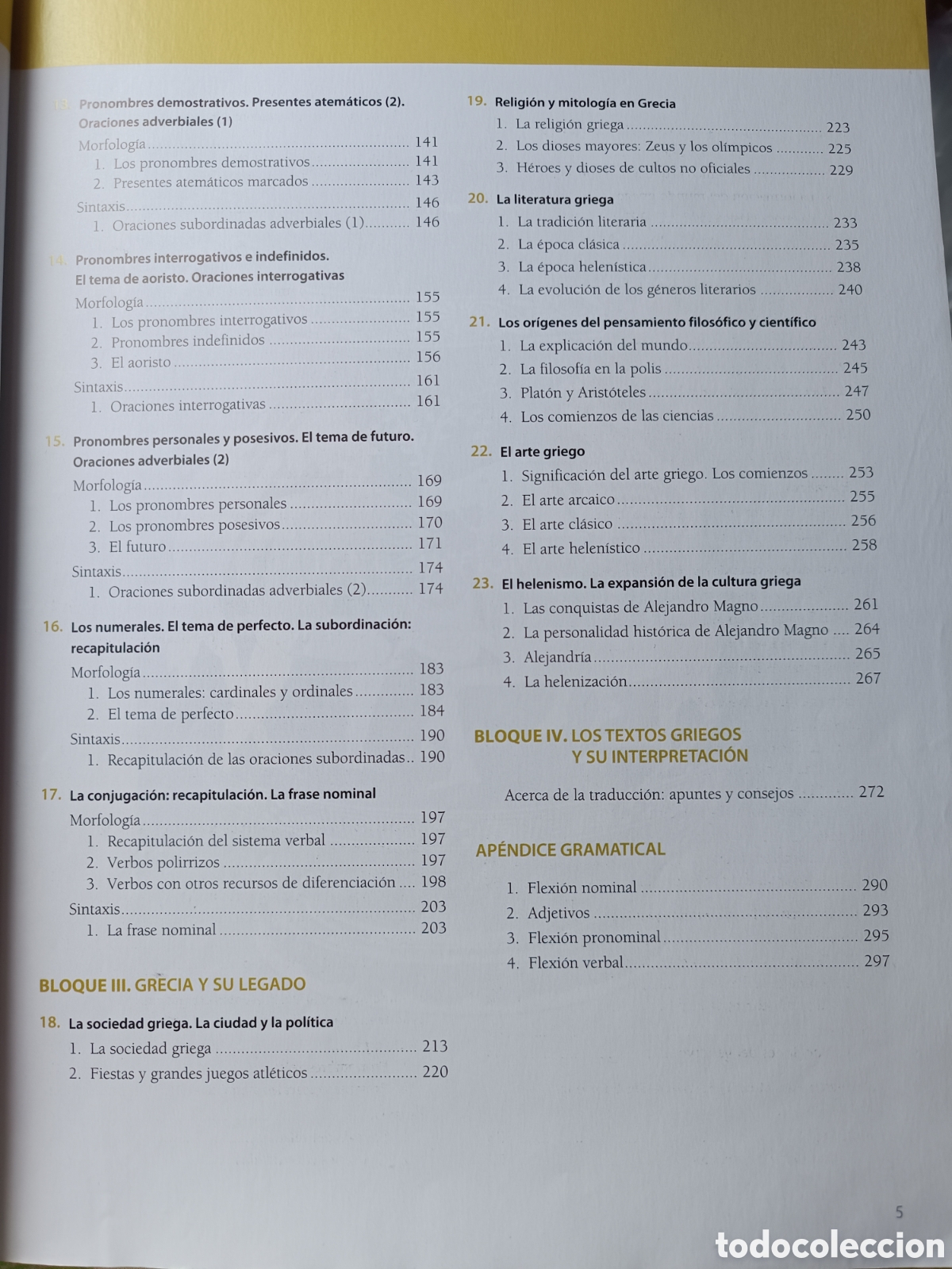 Libros de segunda mano: Griego 1 Bachillerato - Foto 6