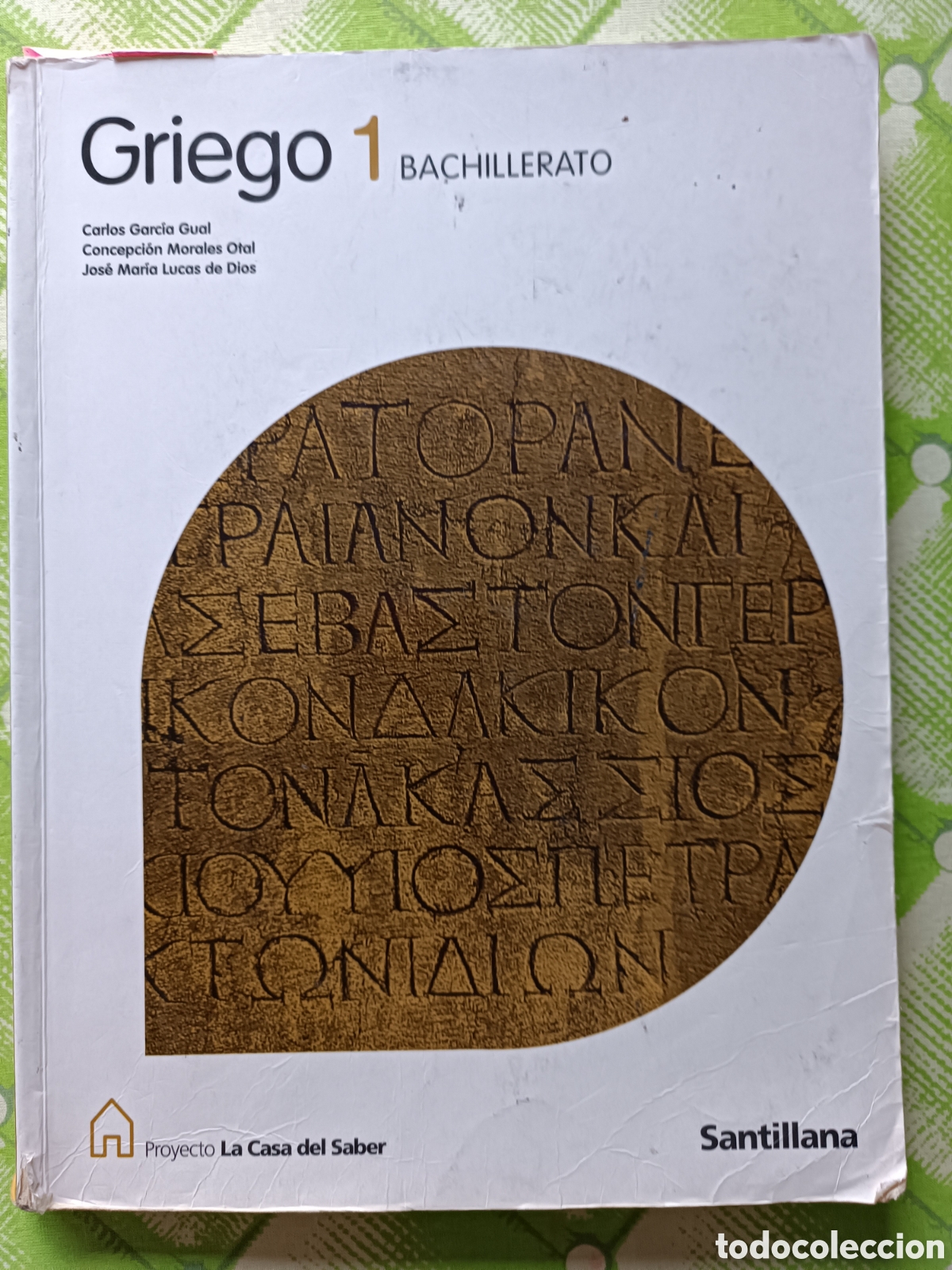Libros de segunda mano: Griego 1 Bachillerato - Foto 1