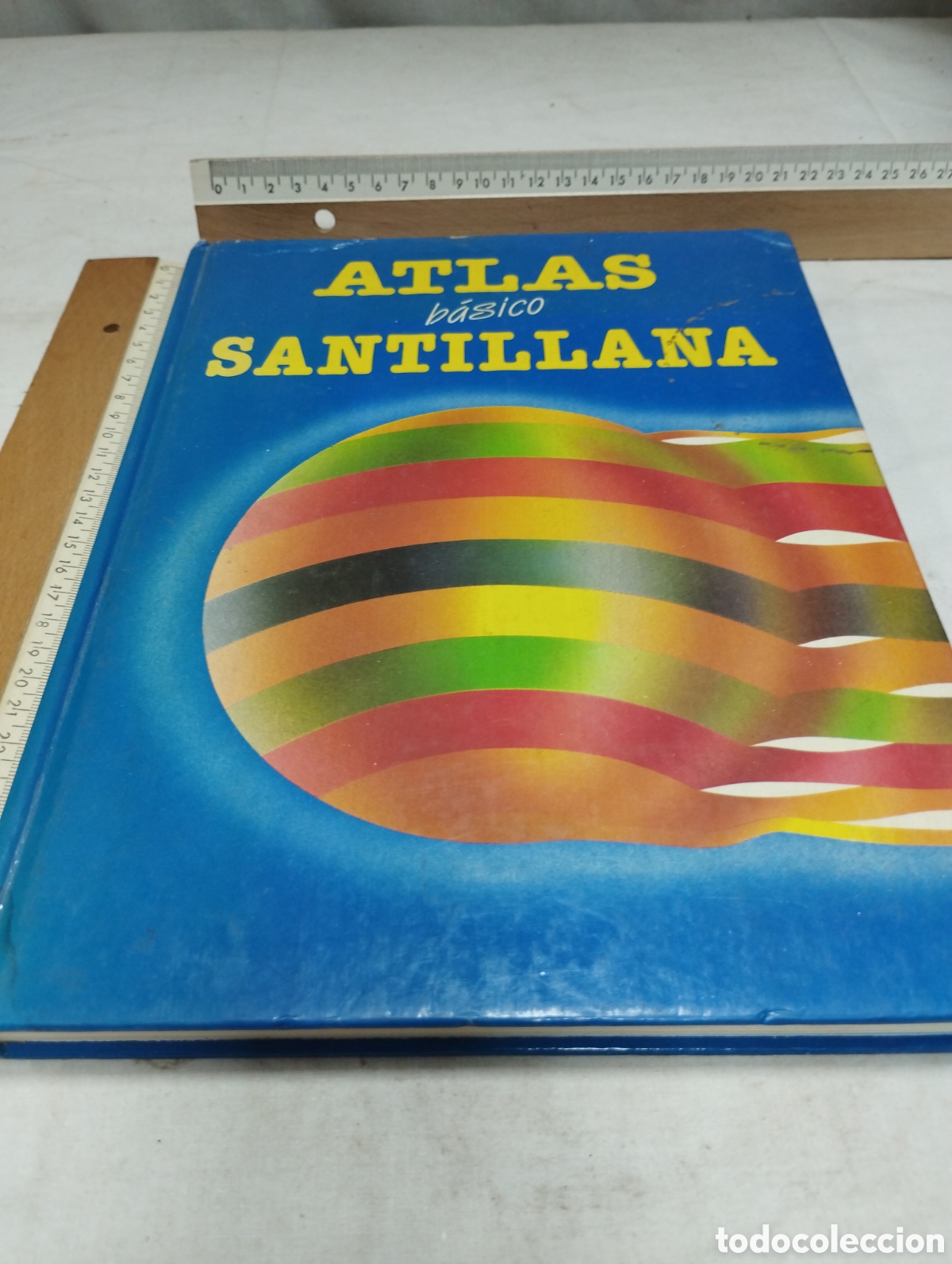 Libros de segunda mano: Atlas b&aacute;sico. Editorial Santillana, 1986 - Foto 1