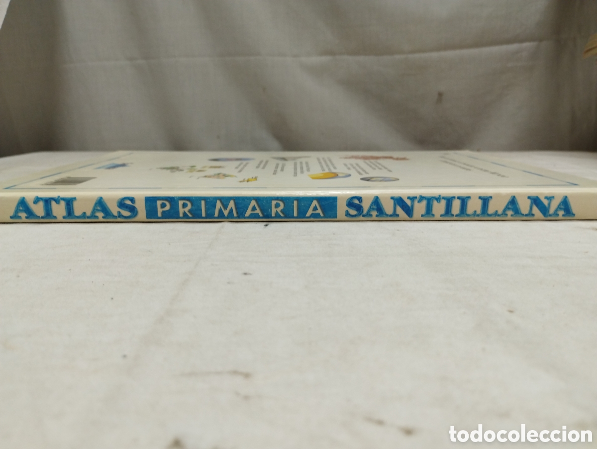 Libros de segunda mano: Atlas de primaria. Editorial Santillana, 1996 - Foto 3