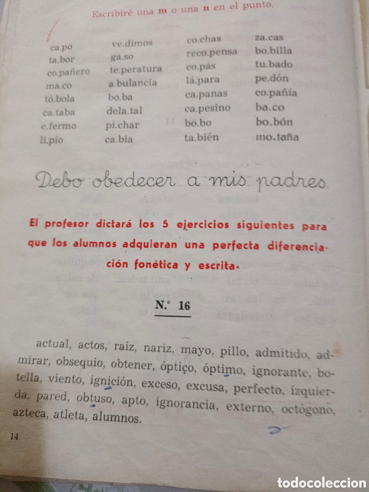 Libros de segunda mano: Dictaditos 1 y 2 curso - Foto 3