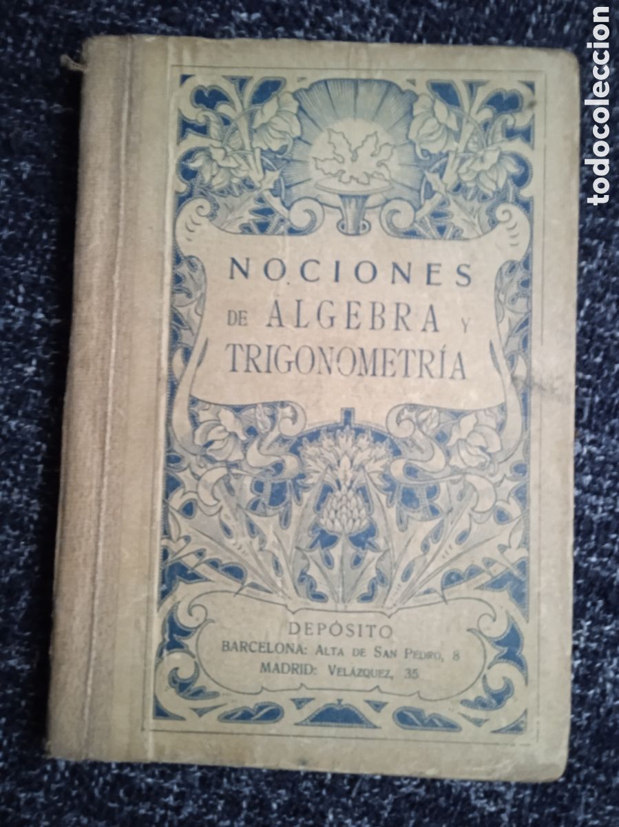 Libros de segunda mano: Nociones de Alg&eacute;bra y Trigonometr&iacute;a -ED. Ediciones Bru&ntilde;o - Foto 1