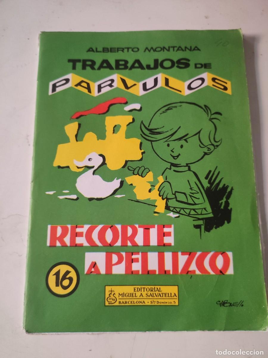 Libros de segunda mano: Trabajos de p&aacute;rvulos. Recorte a pellizco - Foto 1
