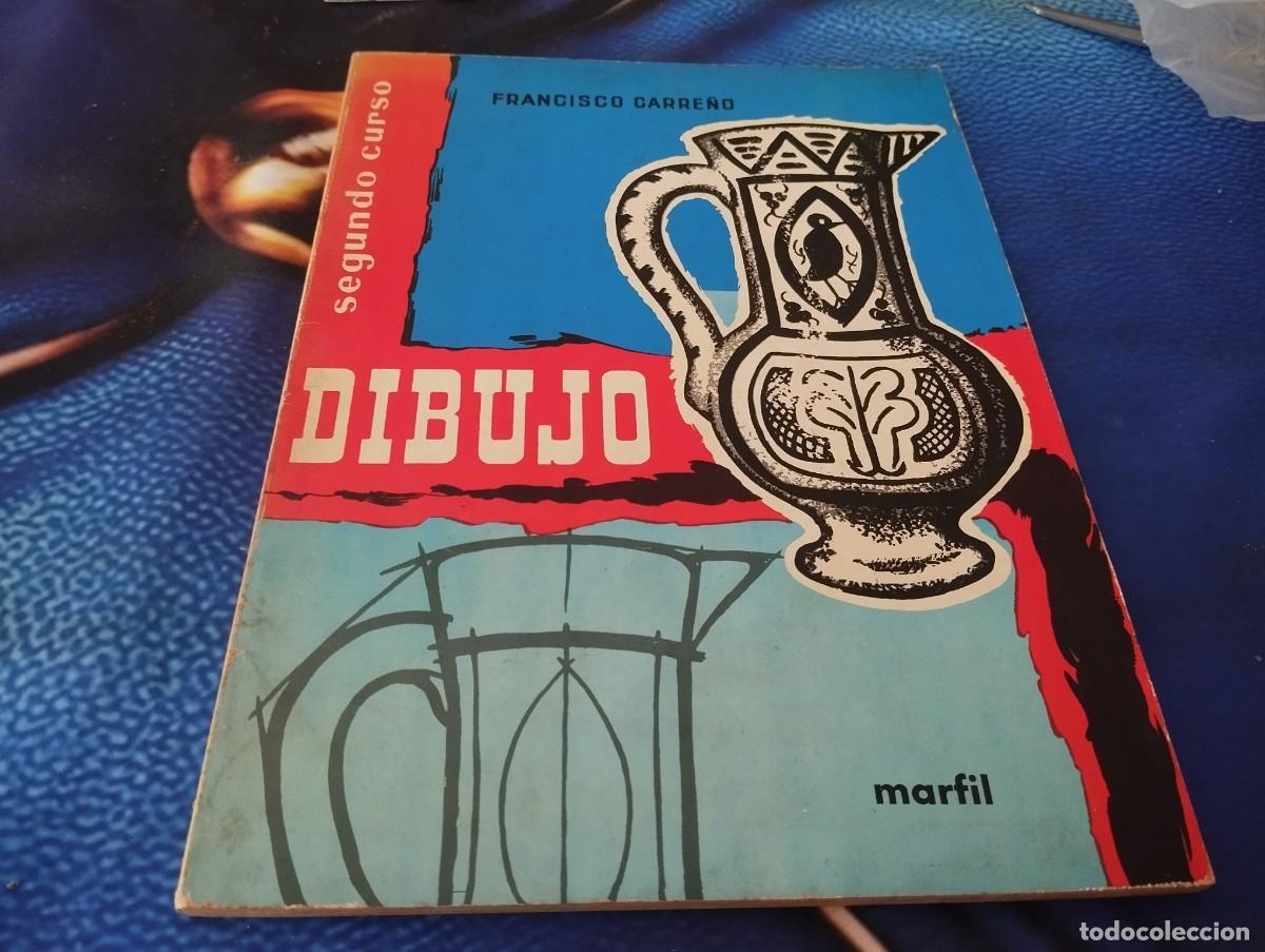 Libros de segunda mano: DIBUJO SEGUNDO CURSO FRANCISCO CARRE&Ntilde;O 1968 - Foto 1