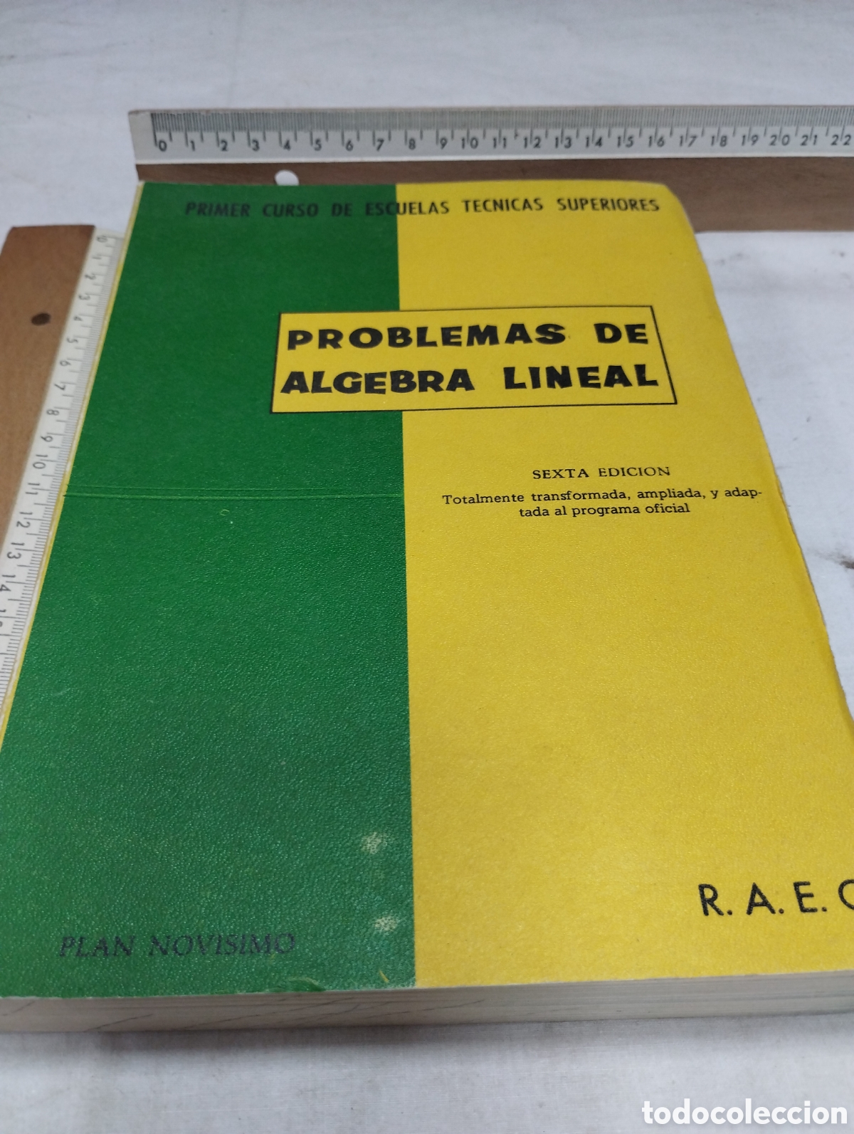Libri di seconda mano: Problemas de &aacute;lgebra lineal. Primer curso de escuelas t&eacute;cnicas superiores. R.A.E.C.