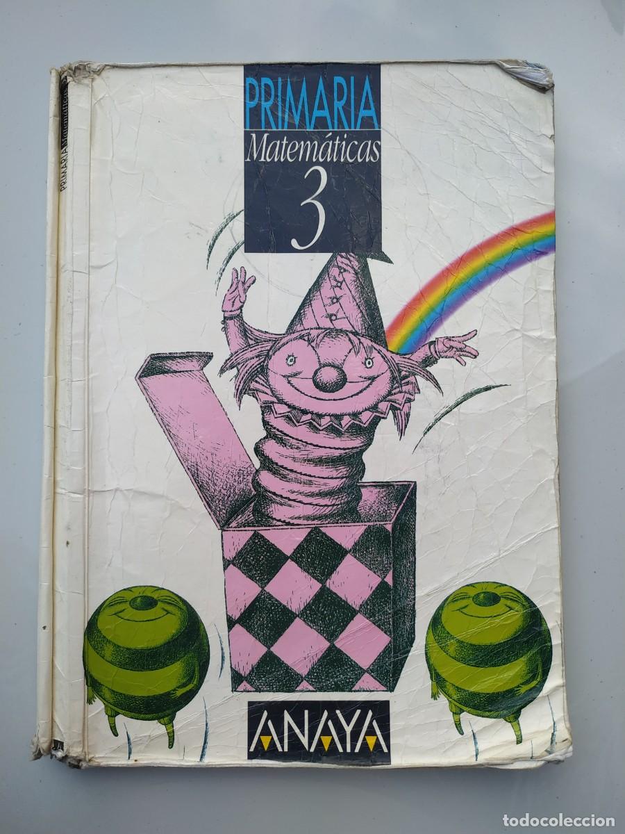 Libros de segunda mano: LIBRO DE TEXTO ANAYA MATEMATICAS PRIMARIA 3 - Foto 1