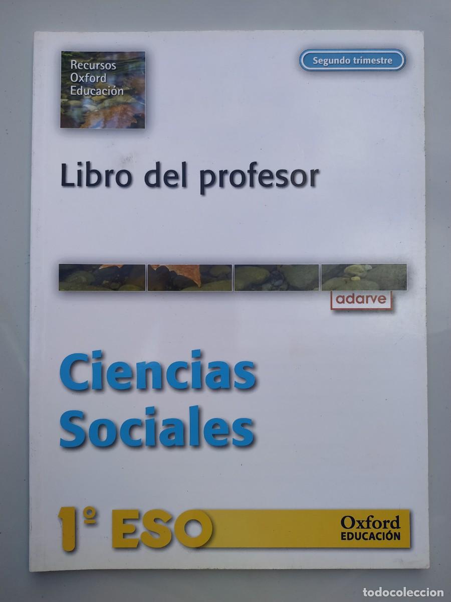 Libros de segunda mano: LIBRO DE TEXTO LIBRO DEL PROFESOR CIENCIAS SOCIALES 1&ordm; ESO - Foto 1