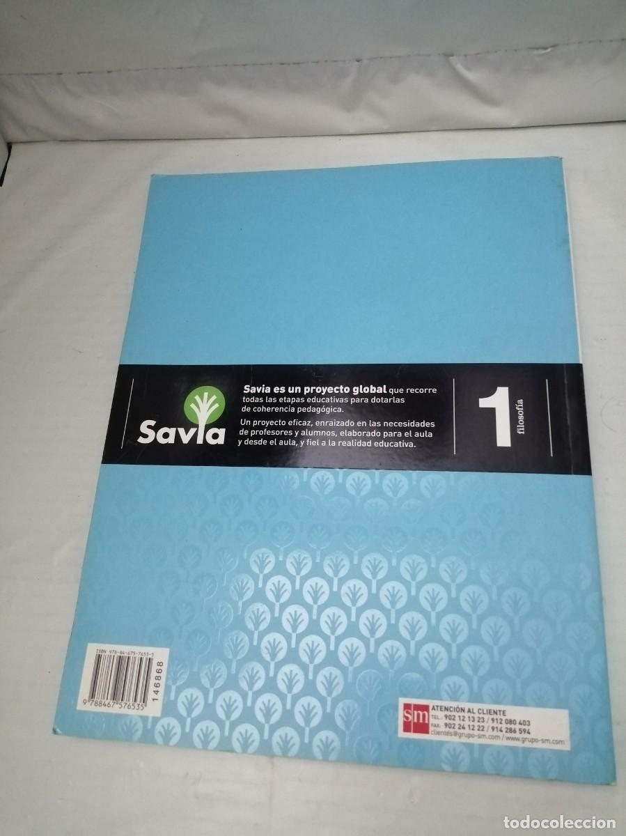 Libros de segunda mano: Filosof&iacute;a. 1 Bachillerato. Savia - Foto 2