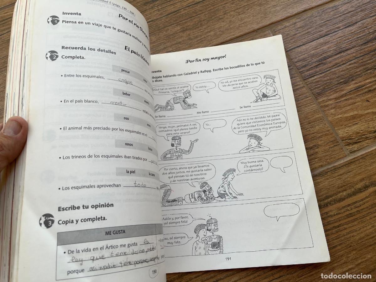 Libros de segunda mano: Libro de texto Lecturas de Santillana 6&ordm; Primaria Galadriel y Rathpg - Foto 8