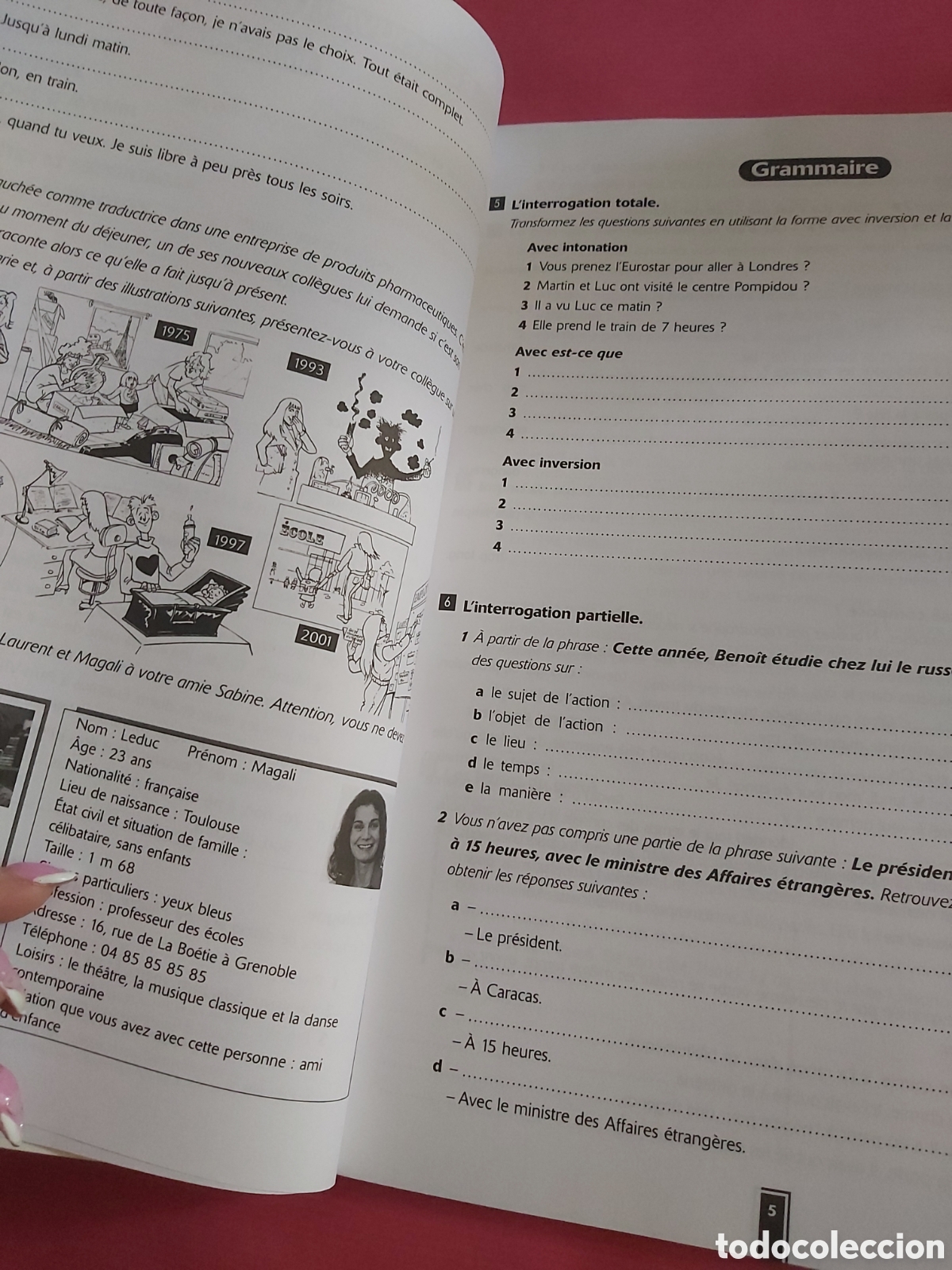 Libros de segunda mano: FORUM METHODE DE FRANCAIS 2 CAHIER EXERCICES HACHETTE LIVRE - Foto 6