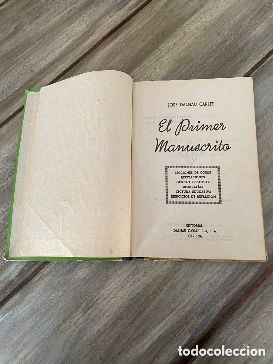 Libros de segunda mano: El primer manuscrito - Foto 3