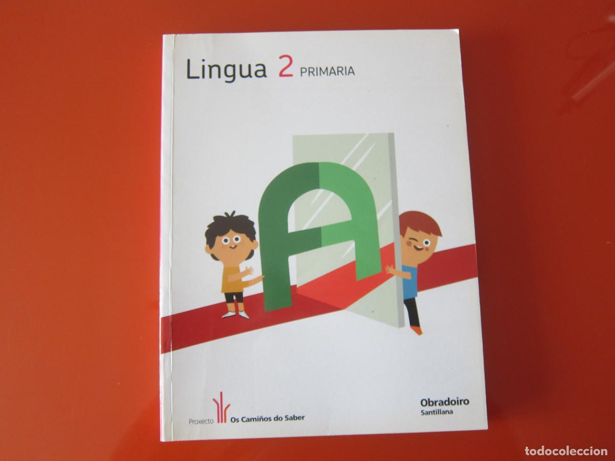 Libros de segunda mano: LINGUA 2 PRIMARIA (OBRADOIRO SANTILLANA) IDIOMAS LIBRO DE TEXTO - Foto 1