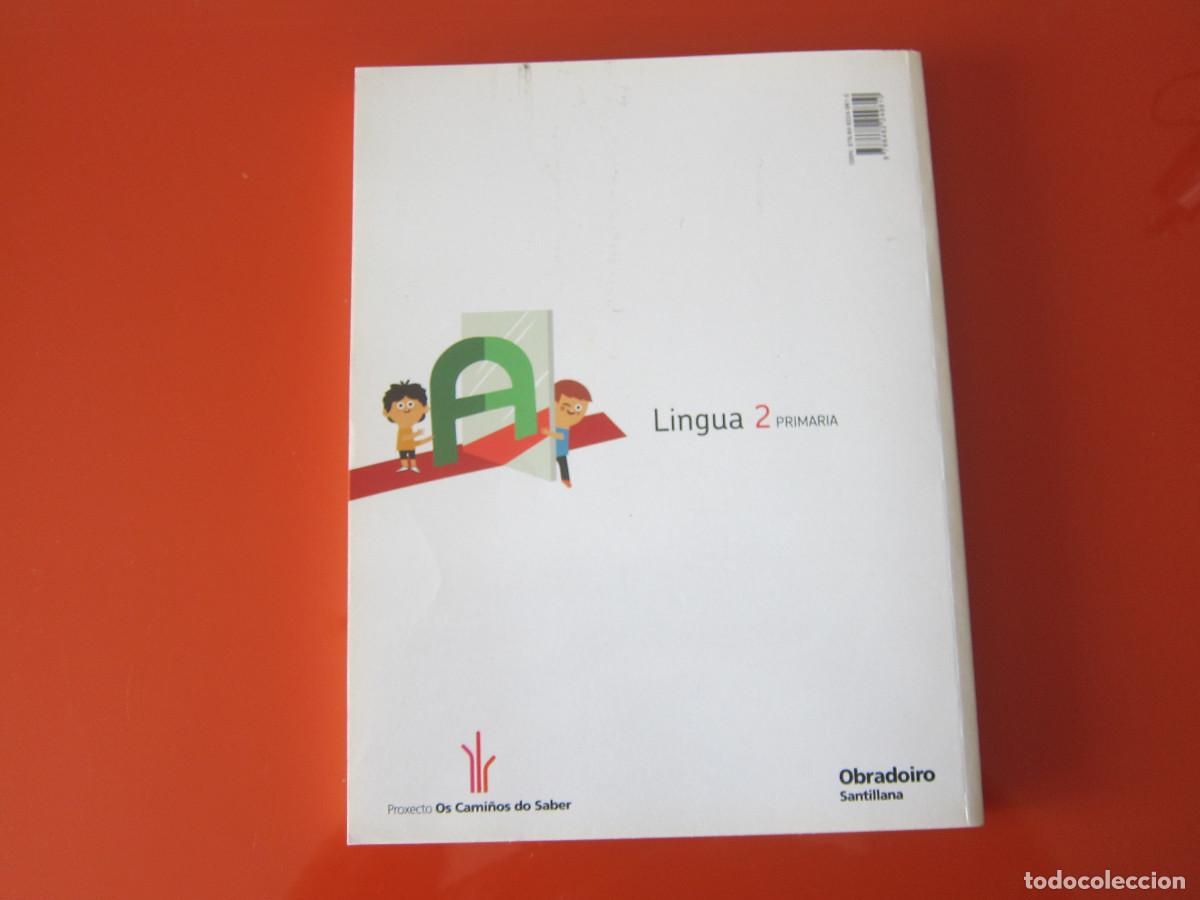 Libros de segunda mano: LINGUA 2 PRIMARIA (OBRADOIRO SANTILLANA) IDIOMAS LIBRO DE TEXTO - Foto 2