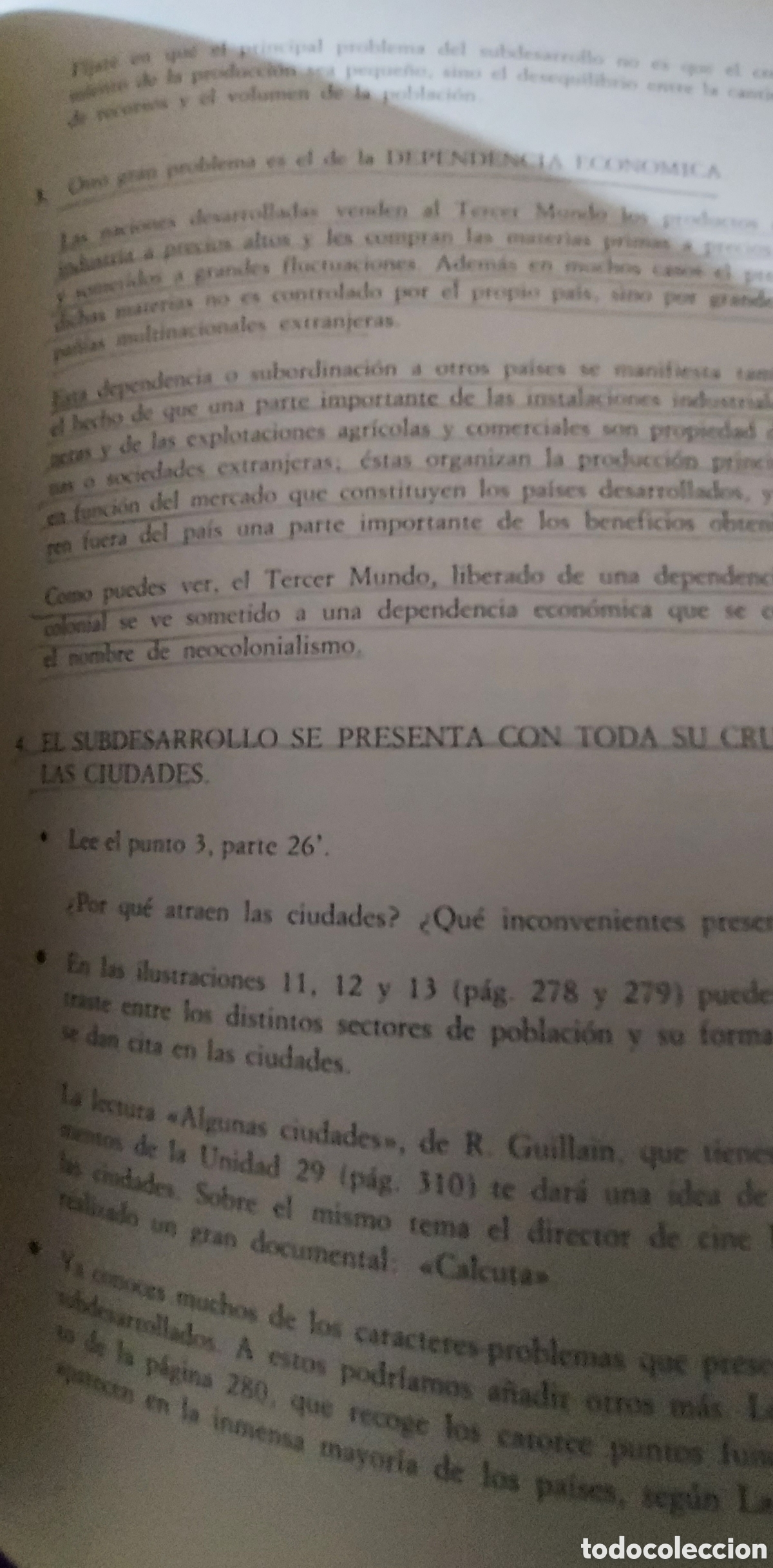 Libros de segunda mano: INBAD Geograf&iacute;a 2&deg;BUP. 1976 - Foto 3