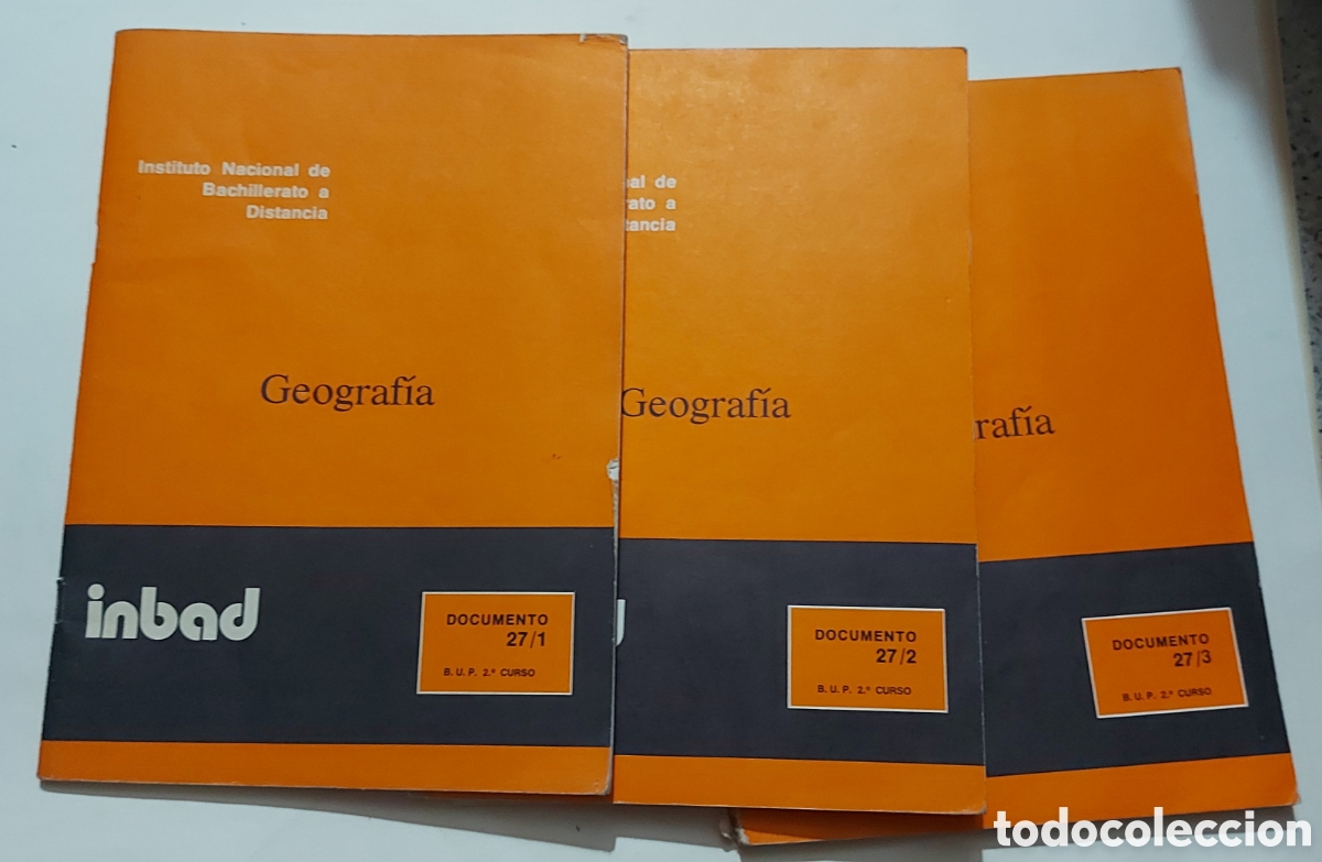 Libros de segunda mano: INBAD Geograf&iacute;a 2&deg;BUP. 1976 - Foto 1