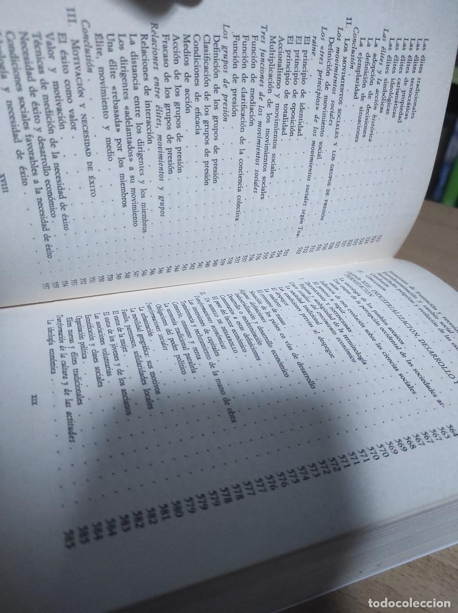 Libros de segunda mano: INTRODUCION A LA SOCIOLOGIA EN GENERAL. ROCHER, GUY - Foto 4
