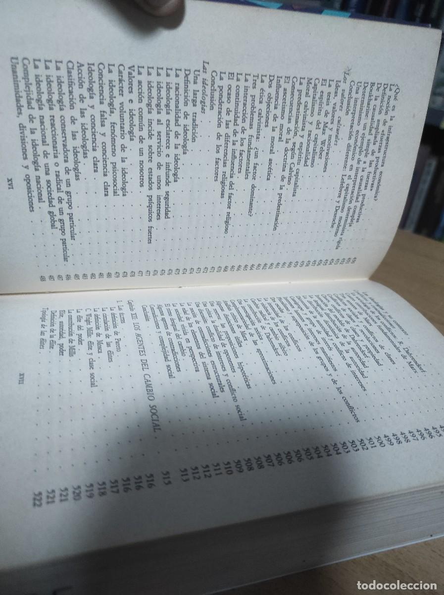 Libros de segunda mano: INTRODUCION A LA SOCIOLOGIA EN GENERAL. ROCHER, GUY - Foto 5
