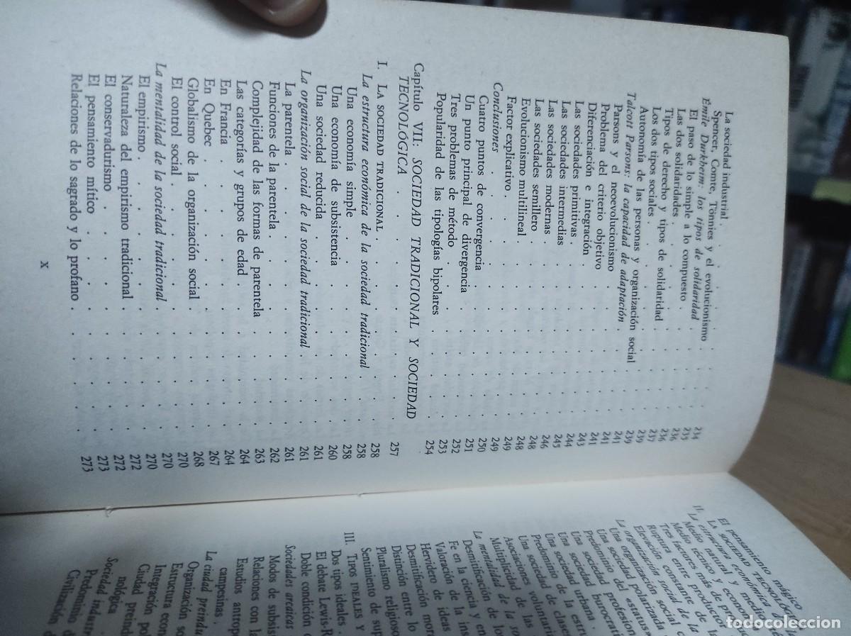 Libros de segunda mano: INTRODUCION A LA SOCIOLOGIA EN GENERAL. ROCHER, GUY - Foto 10