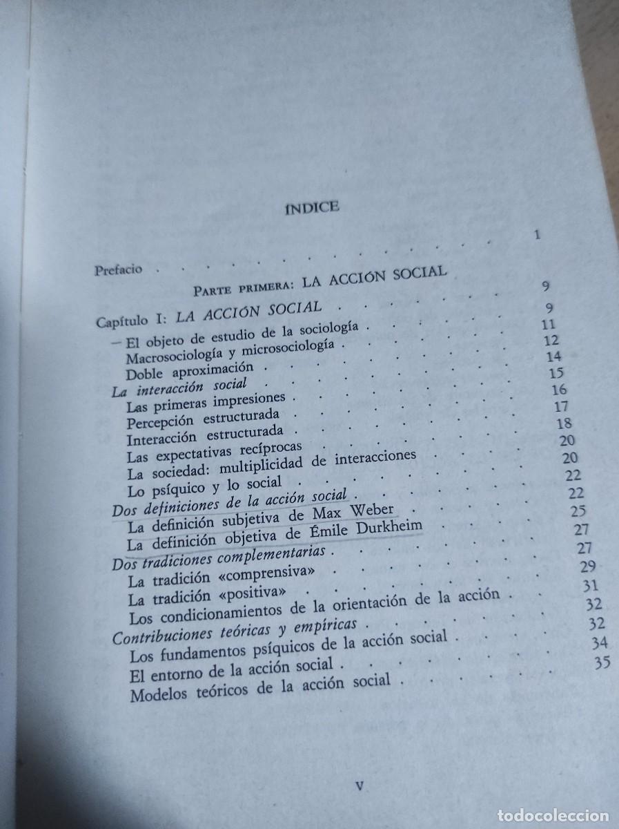 Libros de segunda mano: INTRODUCION A LA SOCIOLOGIA EN GENERAL. ROCHER, GUY - Foto 14