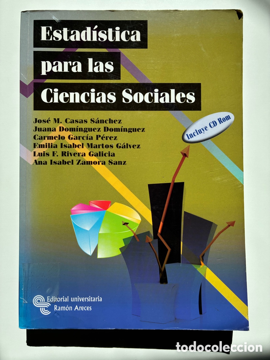 Libros de segunda mano: ESTAD&Iacute;STICA PARA LAS CIENCIAS SOCIALES - Foto 1