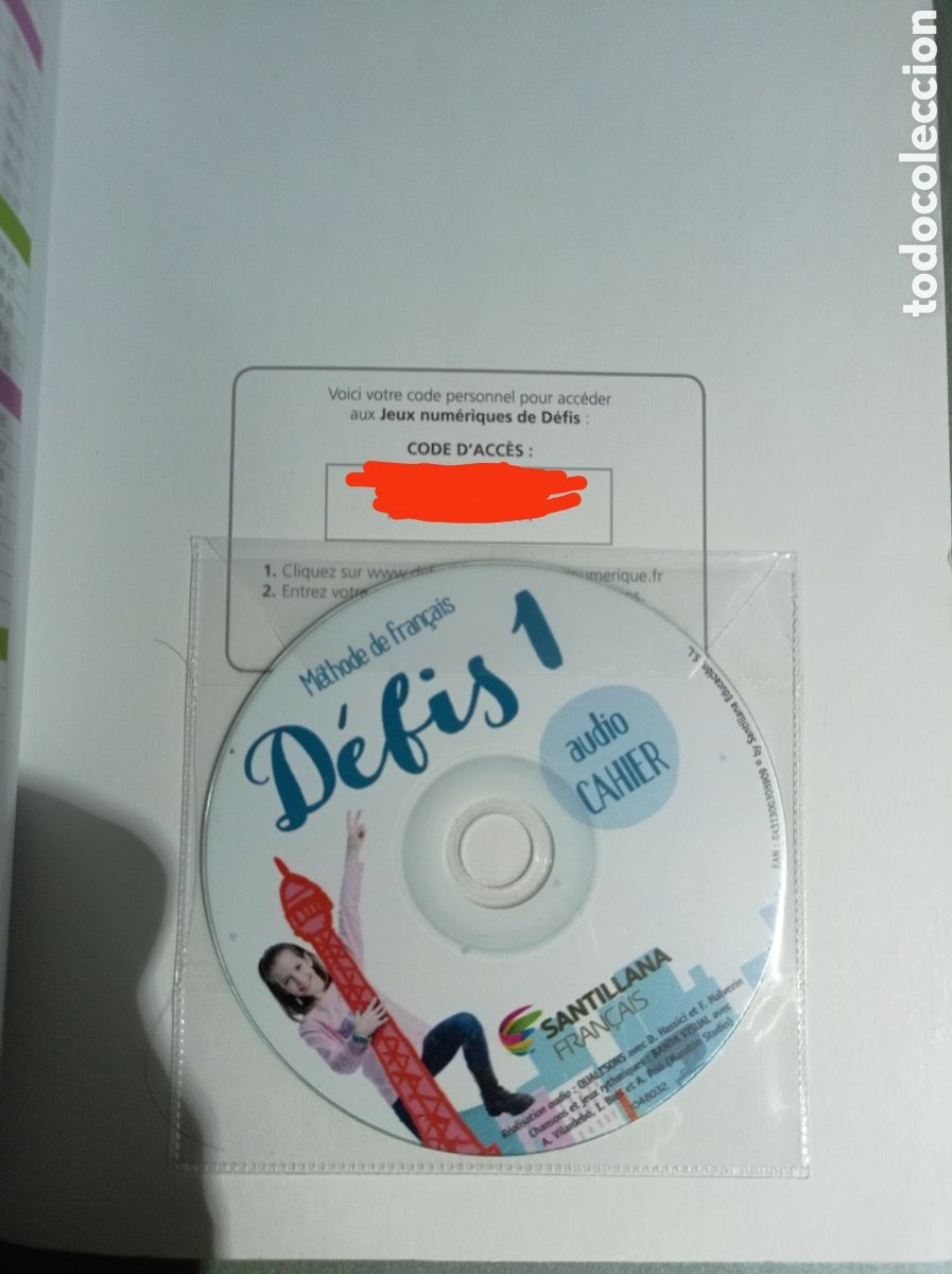 Libros de segunda mano: DEFIS 1 PACK CAHIER libro de ejercicios Franc&eacute;s Usado - Foto 3