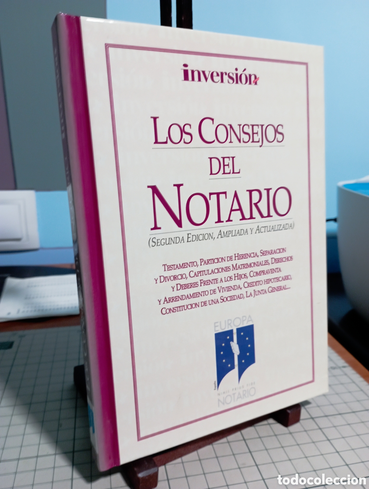 Libros de segunda mano: Los Consejos del Notario. Inversi&oacute;n. Tapa dura. - Foto 1