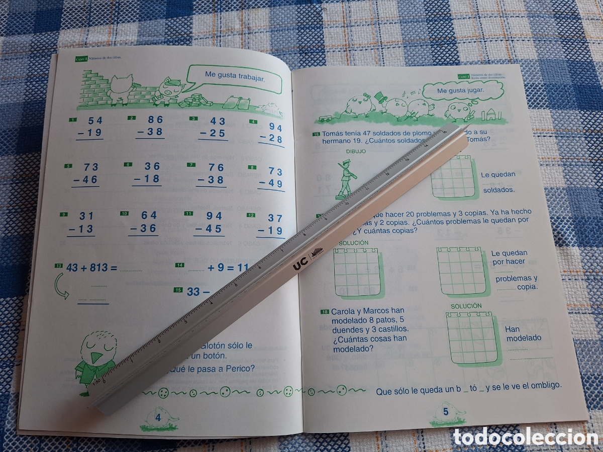 Libros de segunda mano: CUADERNO MATEM&Aacute;TICAS 5 ANAYA 1996 - Foto 3