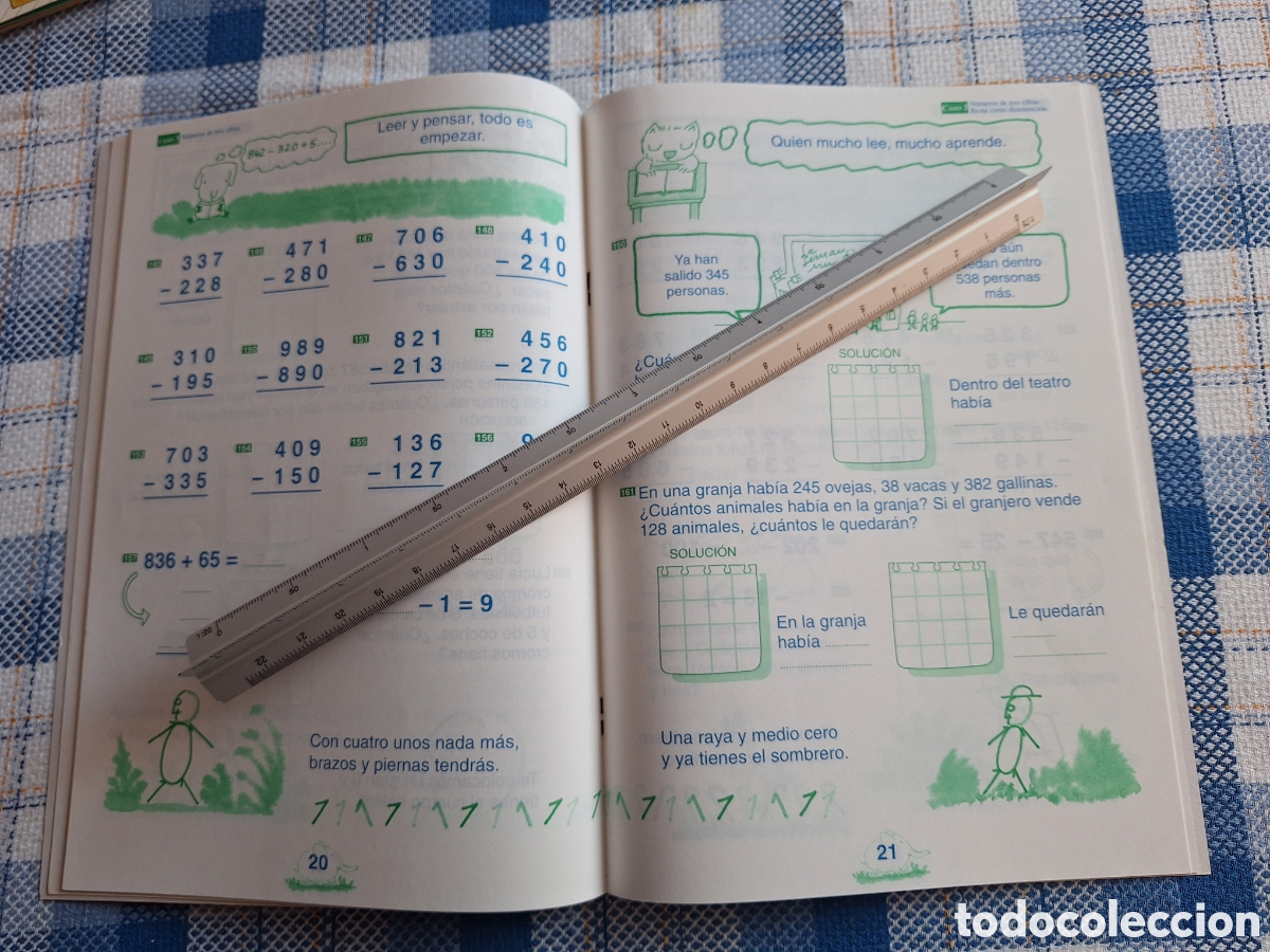 Libros de segunda mano: CUADERNO MATEM&Aacute;TICAS 5 ANAYA 1996 - Foto 4