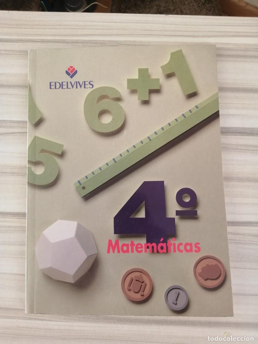 Libros de segunda mano: Matem&aacute;ticas 4 primaria. - Foto 1