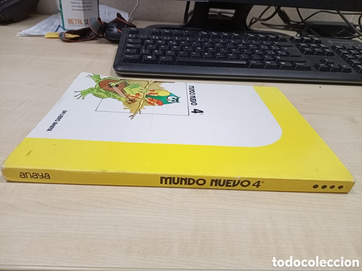 Libros de segunda mano: MUNDO NUEVO 4 EGB - ANAYA - Foto 2