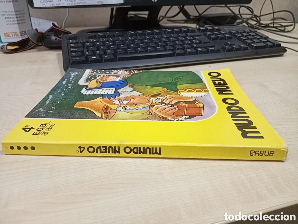 Libros de segunda mano: MUNDO NUEVO 4 EGB - ANAYA - Foto 3