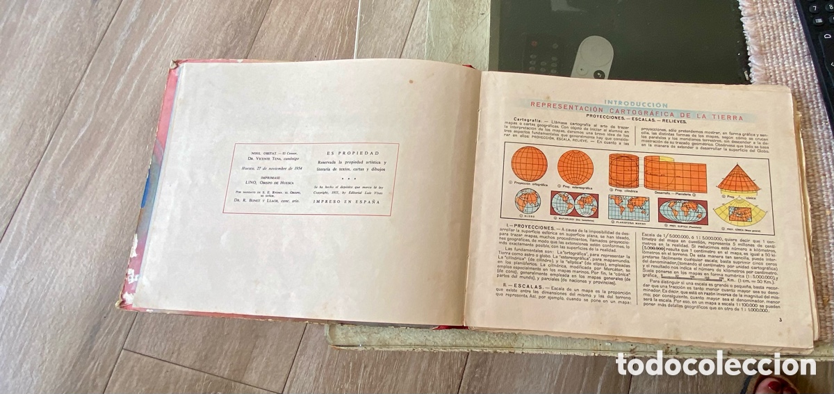 Libros de segunda mano: Geograf&iacute;a Segundo Grado ed. Luis vives 1954 - Foto 3