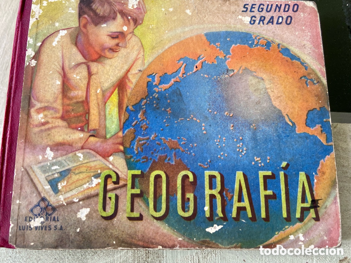 Libros de segunda mano: Geograf&iacute;a Segundo Grado ed. Luis vives 1954 - Foto 1