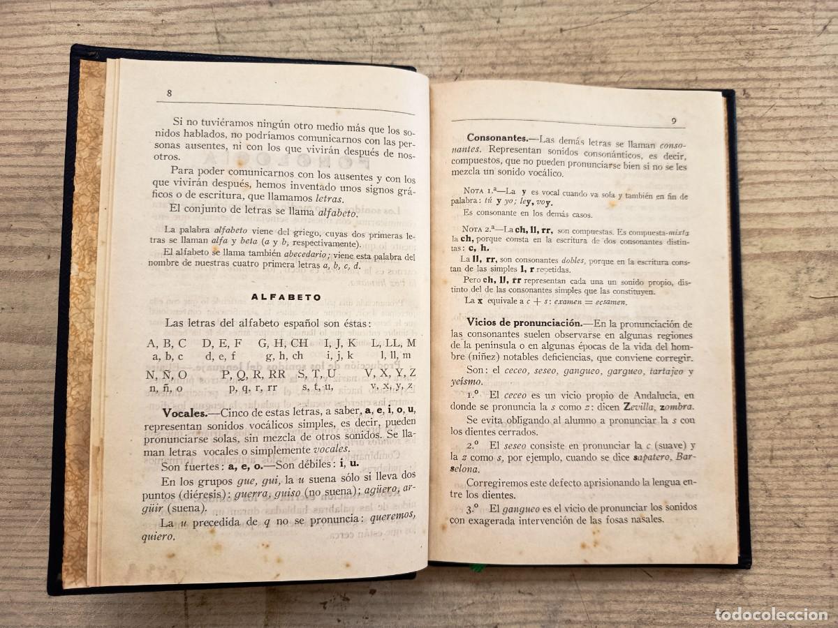 Libros de segunda mano: Gramatica Espa&ntilde;ola - Segundo Grado - Basilio Lain Garcia - 1937 - Foto 3