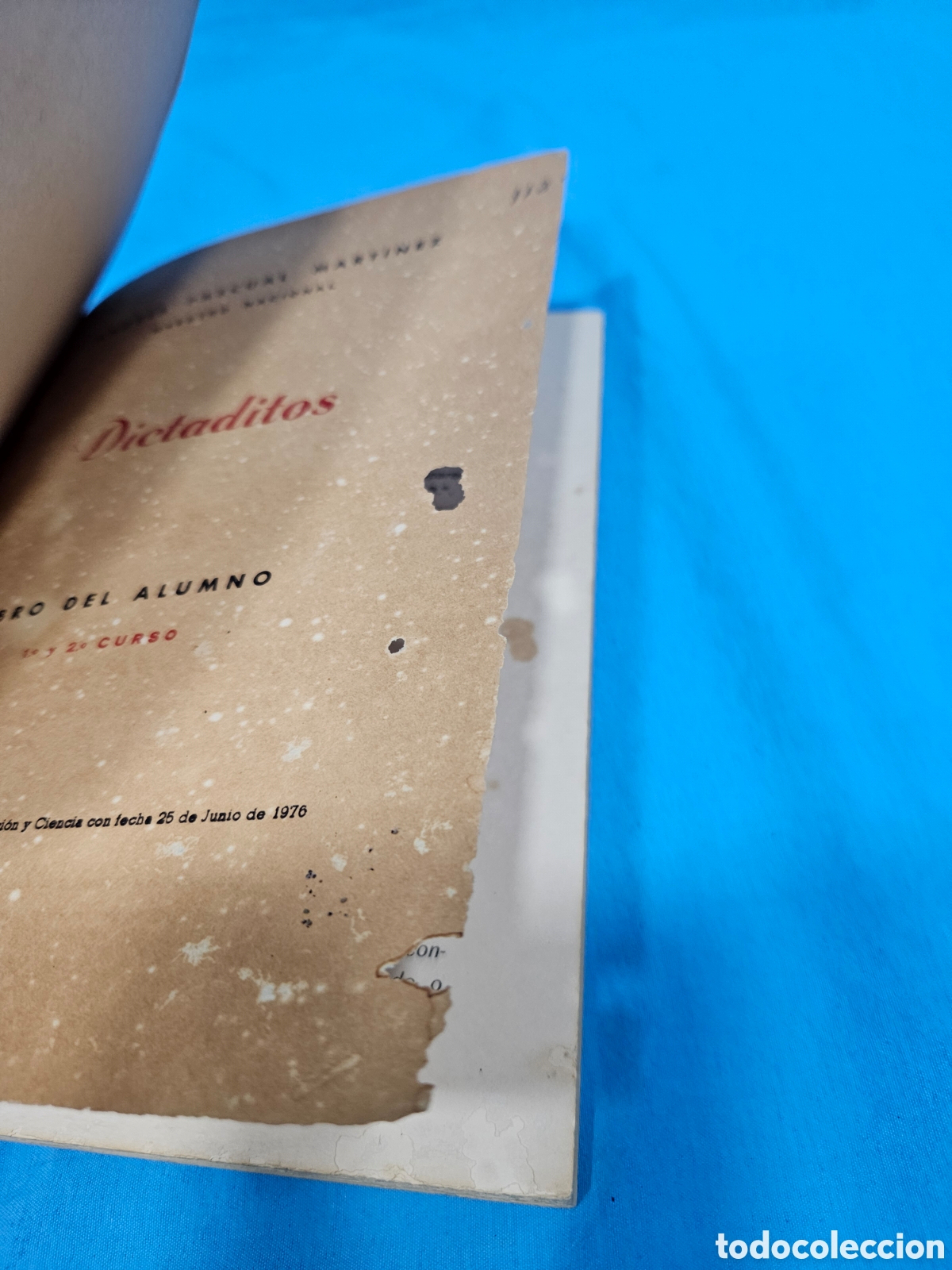 Libros de segunda mano: DICTADITOS 1 Y 2. Y 4 CURSO. A. PASCUAL - Foto 3