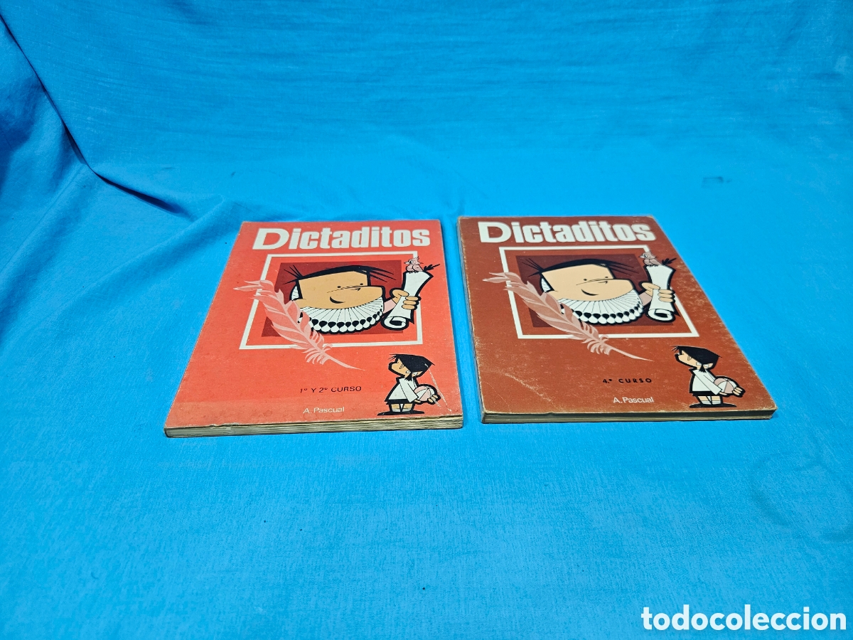 Libros de segunda mano: DICTADITOS 1 Y 2. Y 4 CURSO. A. PASCUAL - Foto 1