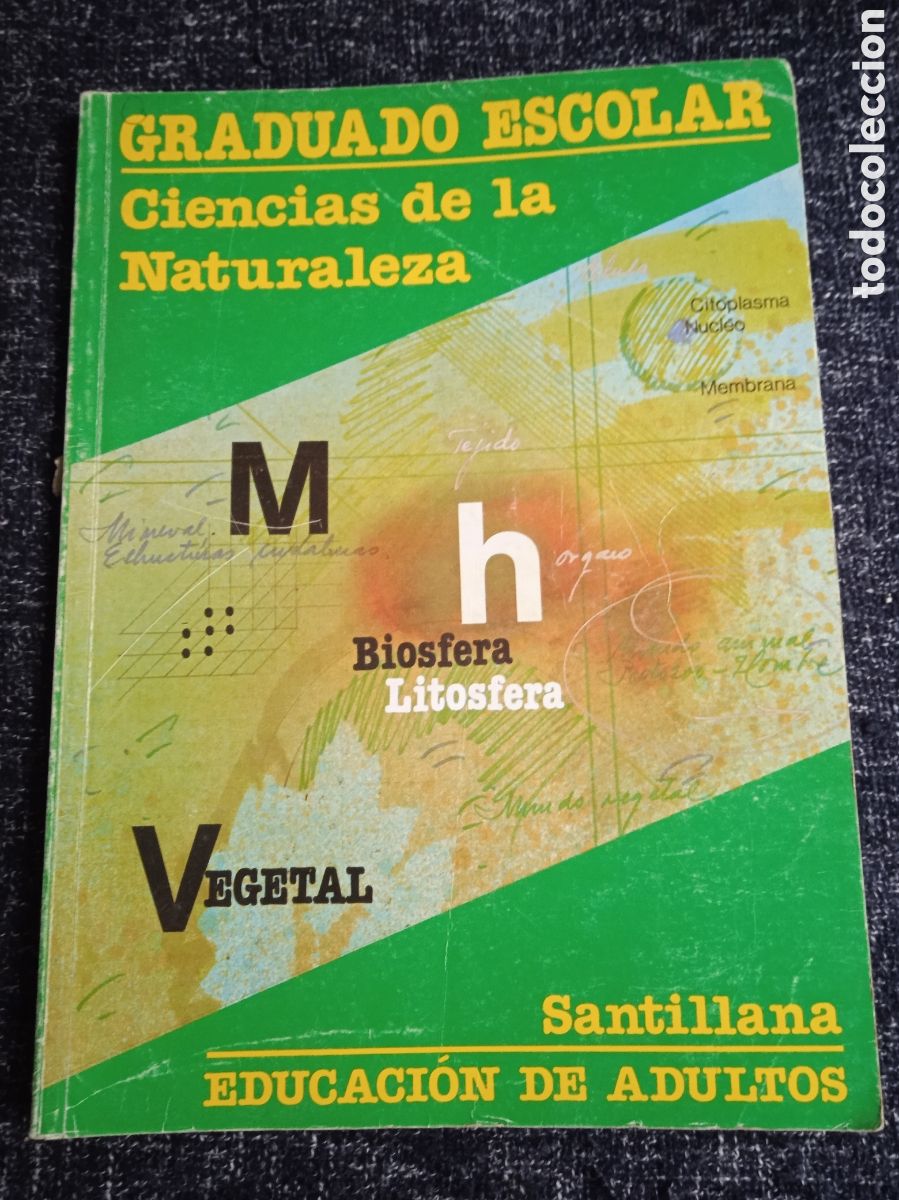 Livros em segunda m&atilde;o: GRADUADO ESCOLAR - CIENCIAS DE LA NATURALEZA -ED. SANTILLANA 1986 -EDUCACION DE ADULTOS
