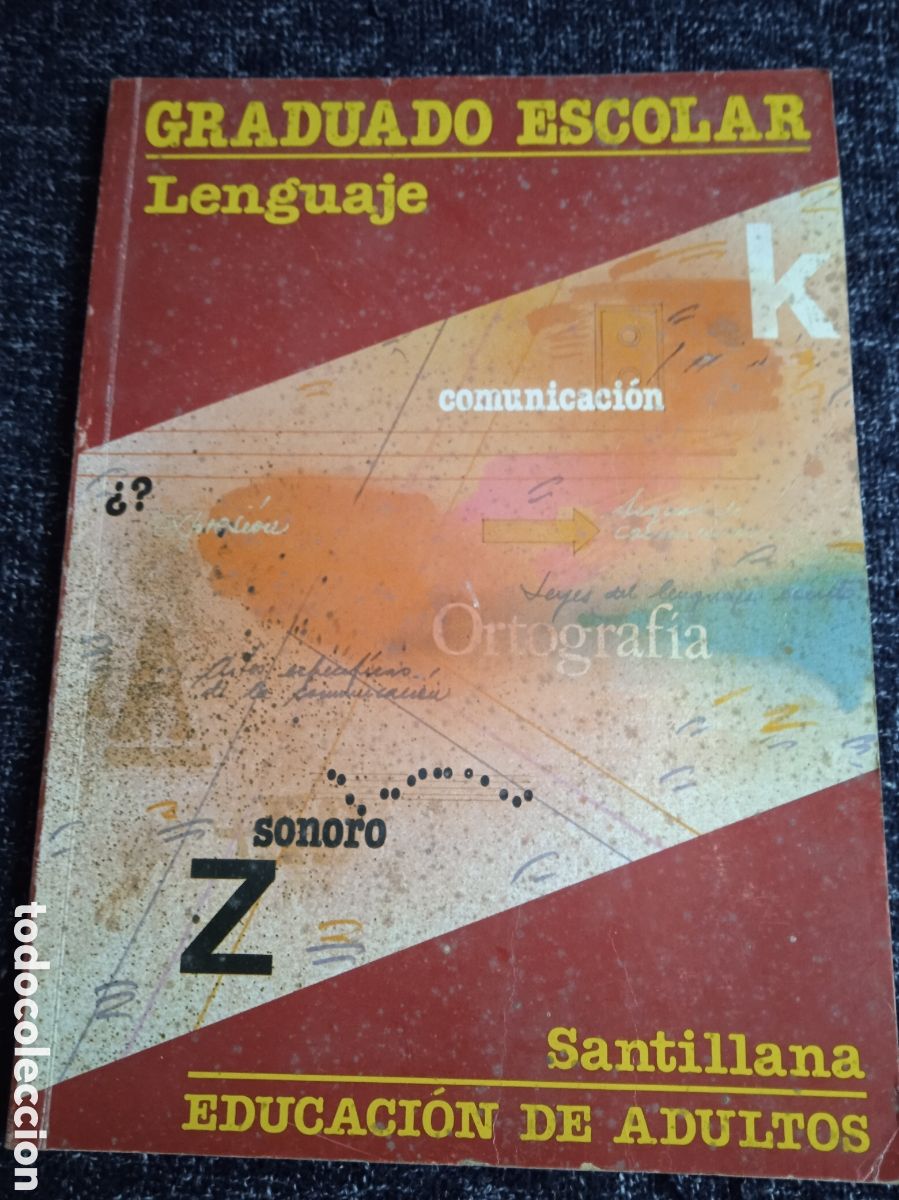 Livros em segunda m&atilde;o: GRADUADO ESCOLAR - LENGUAJE -ED. SANTILLANA 1987 -EDUCACION DE ADULTOS