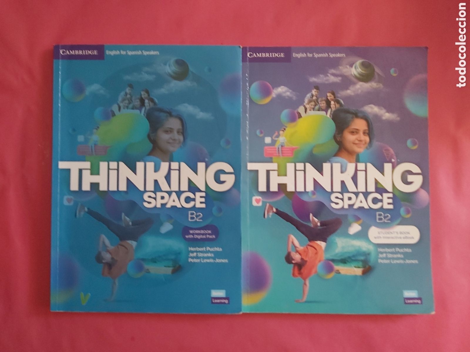 Libros de segunda mano: STUDENTS BOOK + WORKBOOK THINKING SPACE B2 CAMBRIDGE 2022 - Foto 1