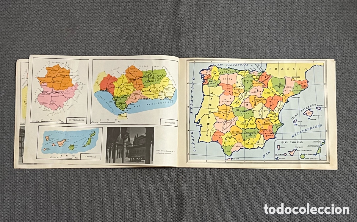 Libros de segunda mano: ATLAS ELEMENTAL DE GEOGRAF&Iacute;A (Madrid, 1965) - Foto 5