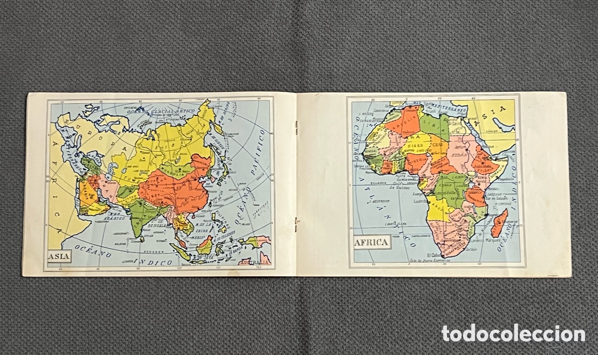 Libros de segunda mano: ATLAS ELEMENTAL DE GEOGRAF&Iacute;A (Madrid, 1965) - Foto 7