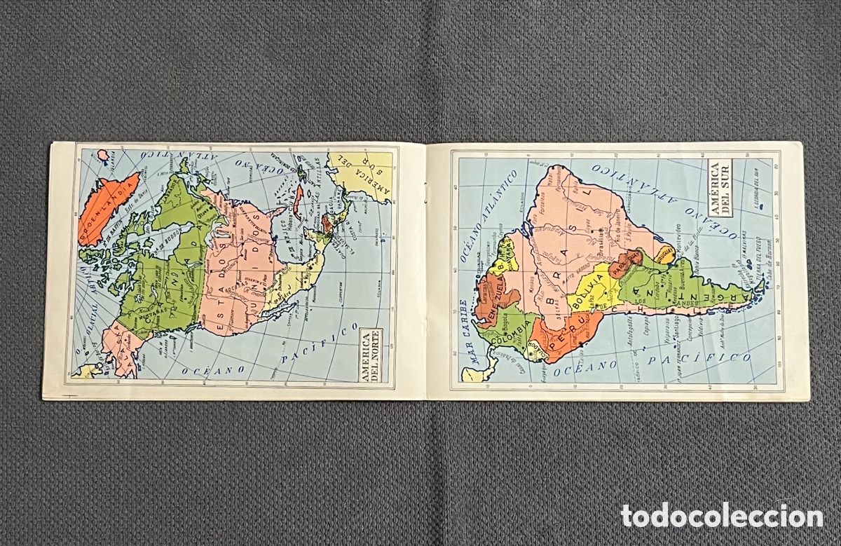 Libros de segunda mano: ATLAS ELEMENTAL DE GEOGRAF&Iacute;A (Madrid, 1965) - Foto 8