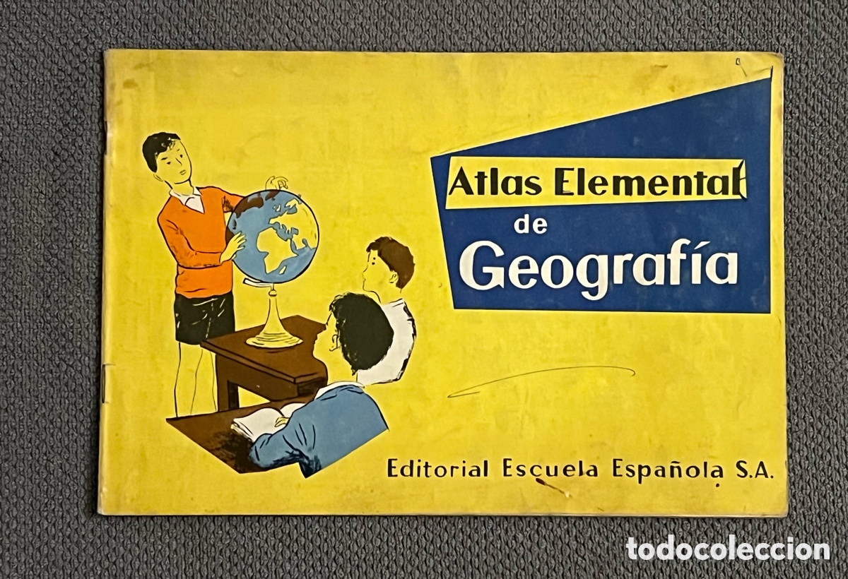 Libros de segunda mano: ATLAS ELEMENTAL DE GEOGRAF&Iacute;A (Madrid, 1965) - Foto 1
