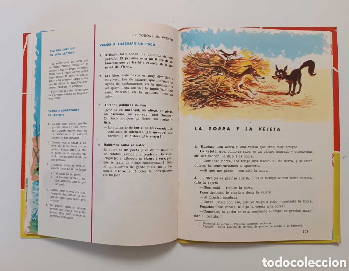Libros de segunda mano: LECTURAS COMENTADAS, 3&deg; Curso EGB. 10 Edici&oacute;n 1974. - Foto 12